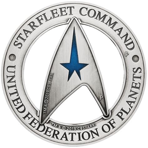 Star Trek’s Star Fleet Command Emblem as a Set of Coins - CoinsWeekly