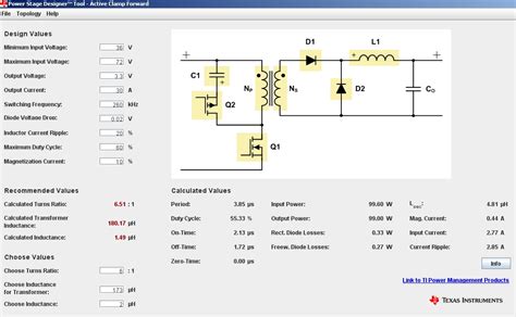 Power Stage Designer™ Tool - Design Switch-mode Power Supplies with ease - Electronics-Lab