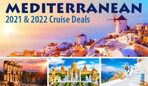 2021-22 Mediterranean Cruise Deals | Cruise deals, Mediterranean cruise, Cruise