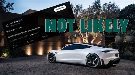 The Tesla Roadster won't hit 60 MPH in 1 second: Elon Musk fact check