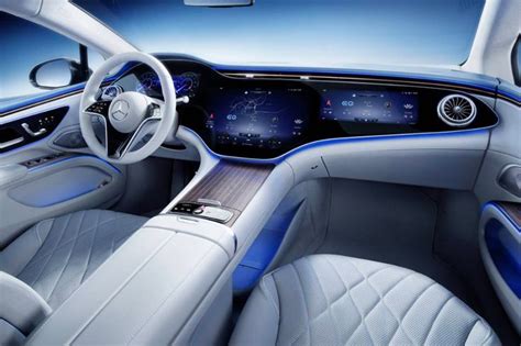 Mercedes-Benz Reveals Official Images of Its EQS Electric Interior ...