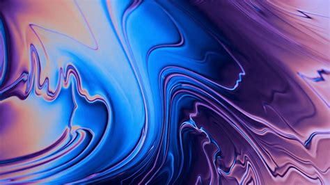 Blue Purple Liquid Digital Art Abstraction 4K 5K HD Abstract Wallpapers | HD Wallpapers | ID #68030