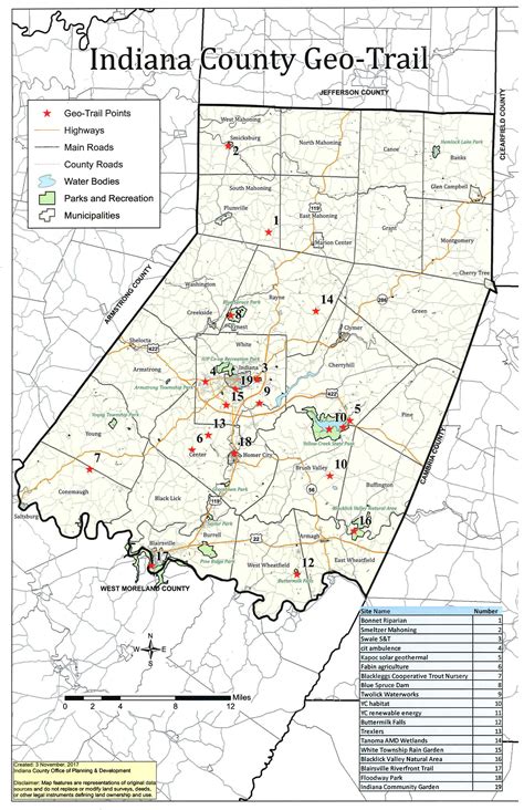 Indiana County GeoTrail | Evergreen Conservancy