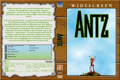 Antz - Movie DVD Custom Covers - 280antz dl hires :: DVD Covers