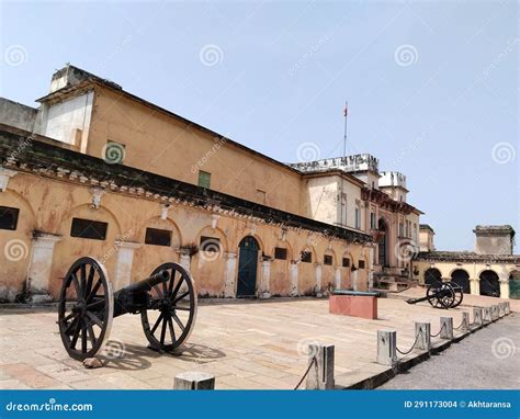 Architecture of Ramnagar Fort on the Banks of the Ganges in Varanasi ...