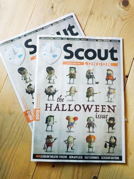 Scout London Magazine Halloween Issue on Behance