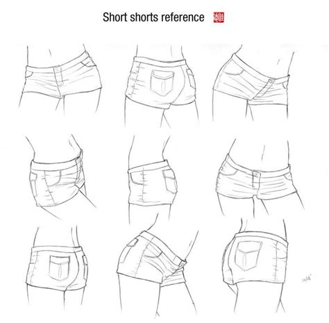 Short shorts reference by randychen on DeviantArt | Shorts drawing ...