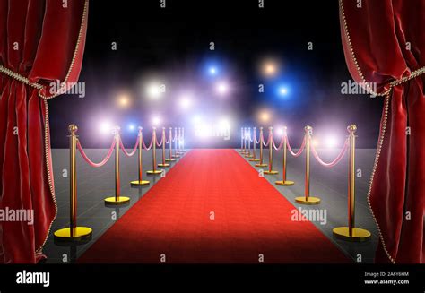 Red carpet velvet hi-res stock photography and images - Alamy