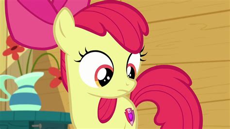 Image - Apple Bloom staring at her cutie mark S6E4.png | My Little Pony Friendship is Magic Wiki ...