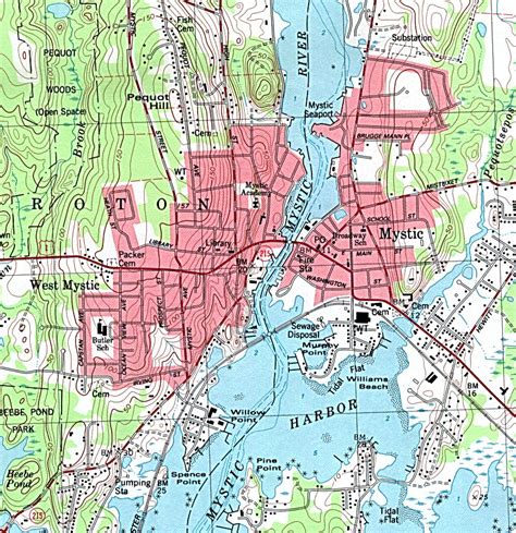 Reisenett: Connecticut Maps