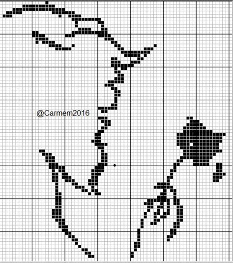 disney silhouette cross stitch | Disney cross stitch patterns, Disney ...