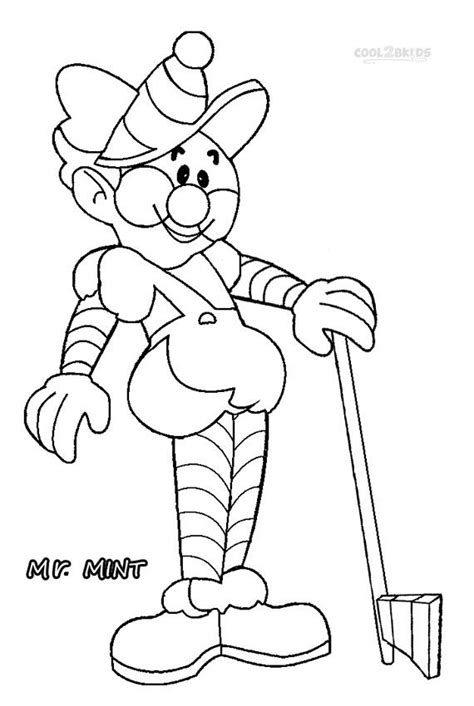 Printable Candyland Characters Coloring Pages - Dejanato