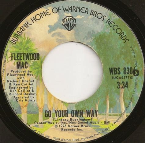 Fleetwood Mac - Go Your Own Way (1977, Vinyl) | Discogs