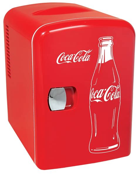 Classic Coca Cola 6 Can Personal Mini Cooler and Fridge - Walmart.com ...