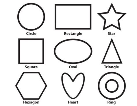 Free Printable Coloring Page Of Shapes - MichaelropGallagher