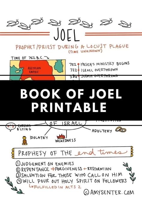 Printable Bible Study for the Book of Hosea and Joel | Bible study ...