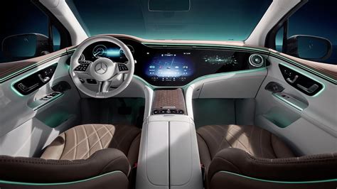 Mercedes-Benz EQE SUV interior revealed - five-seater luxury electric ...