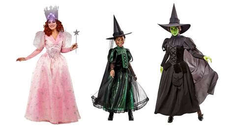 THE WIZARD OF OZ WICKED WITCH AND GLINDA DELUXE COSTUMES | The Toy Insider