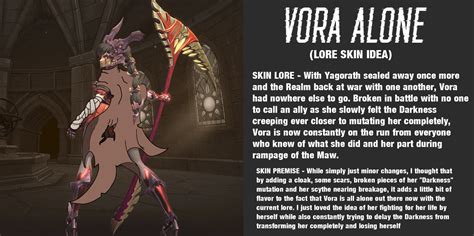 Paladins (Minor) Lore Skin Idea/Edit: Vora Alone : Paladins