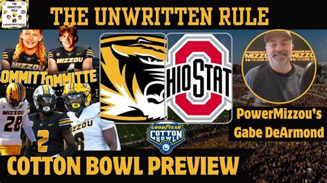 WE PREVIEW THE COTTON BOWL WITH POWERMIZZOU'S GABE DEARMOND - YouTube