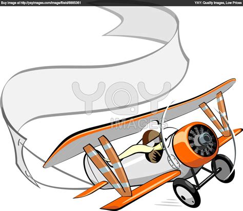 Airplane With Banner Vector | Free download on ClipArtMag