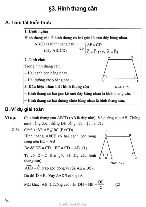 Mới Nhất 1051 Hình Thang Cân Có 2 Đường Chéo Vuông Góc Cập Nhập 97 Giờ Trước