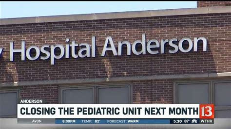 Community Hospital - Anderson shutting down pediatric unit July 1 | wthr.com