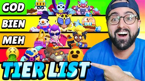 ESTA ES MI TIER LIST de TODAS LAS SKINS de BRAWL STARS (2018-2024)😍 - YouTube