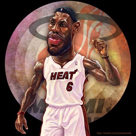 Lebron James by jiangming on deviantART | Funny caricatures, Caricature ...