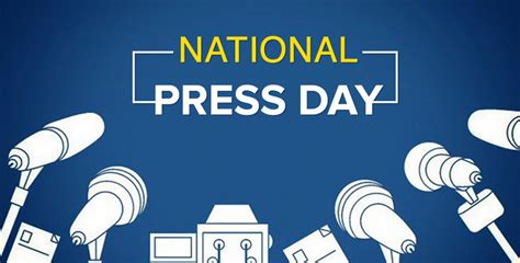 National Press Day 2022 Observed On 16 November