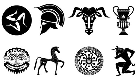 Old Vector Pack of Ancient Greek Designs | Ancient greek art, Greek ...