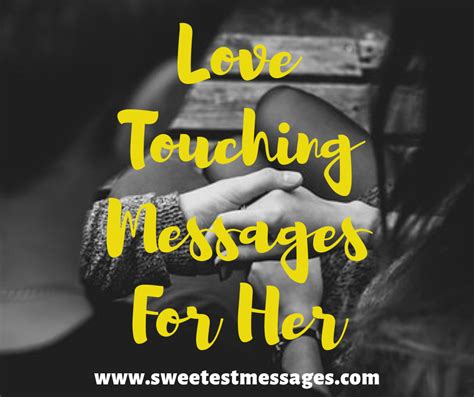 60+ Love Touching Messages For Her To Make Her Cry - Sweetest Messages