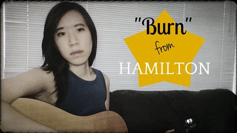 "Burn" - Hamilton (acoustic cover) + a little update - YouTube