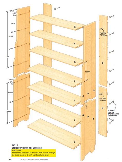 Bookshelf Plans