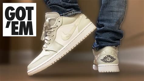 The BEST Winter Sneaker? Jordan 1 Low WHITE CAMO On Feet! - YouTube