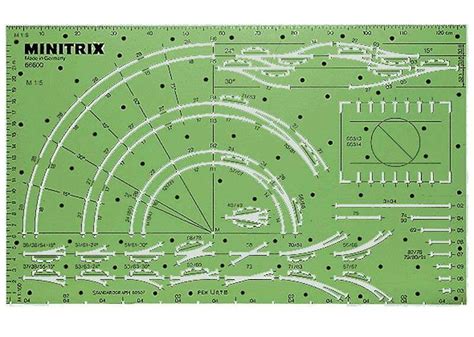 Minitrix Track Planning Stencil | Miscellaneous | Märklin Onlineshop