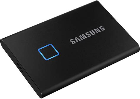 Disque dur SSD Samsung T7 Toucher 500 GO Noir