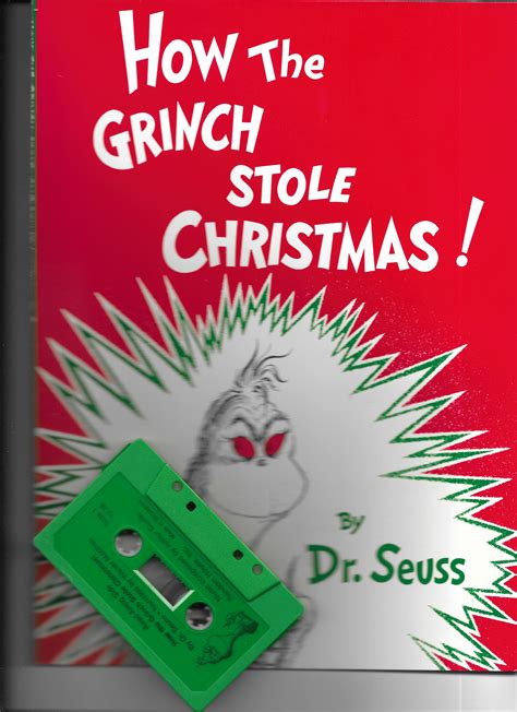 HOW THE GRINCH STOLE CHRISTMAS! (Book & Cassette) by Dr. Seuss: As New ...