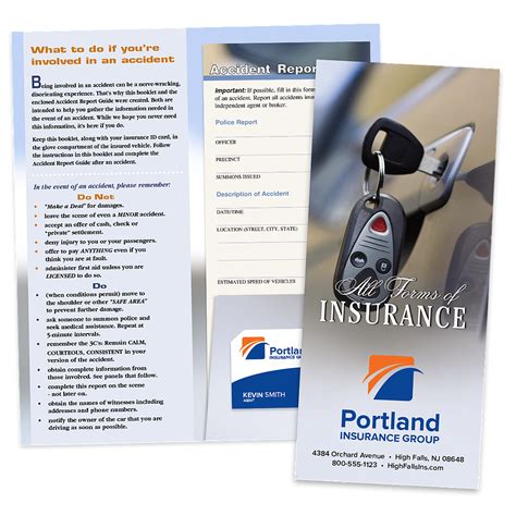 Printed Insurance Card Holder Kit - Keys