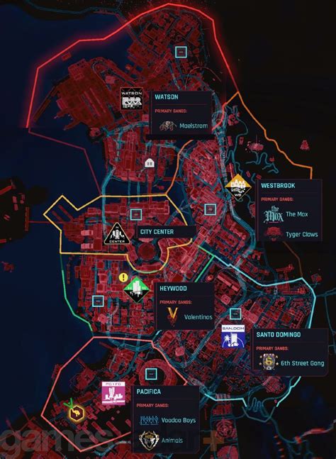 Cyberpunk 2077 map size, fast travel, locations and more explained | GamesRadar+