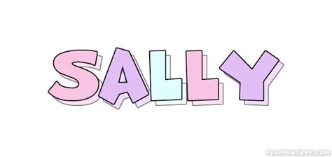 Sally Logo | Free Name Design Tool from Flaming Text