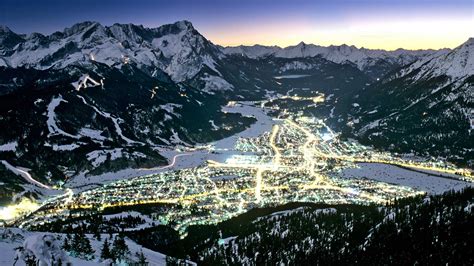 Garmisch Partenkirchen Night – Bing Wallpaper Download