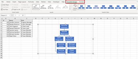 How To Create An Organizational Chart In Excel | SpreadCheaters