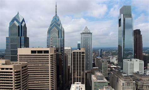 Philadelphia Skyline | Looking west, from atop Philadelphia … | Dominic ...