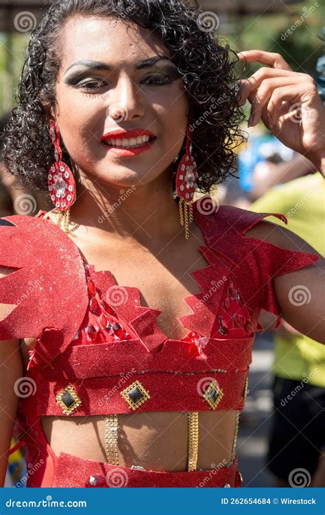 People Wearing Customs during the Street March for LGBT Rights Editorial Stock Image - Image of ...