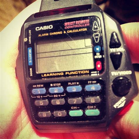 Found my 90s TV remote control watch. Who else used to annoy teachers with these? : nostalgia