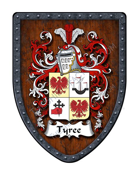 Tyree Family Crest Coat of Arms – My Family Coat Of Arms