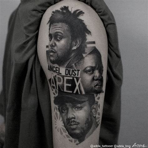 TATTOOS OF KENDRICK LAMAR | see more hiphop tattoos on the Paperchasers ...