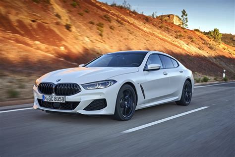 Photoshoot: The 2020 BMW 8 Series Gran Coupe in Mineral White