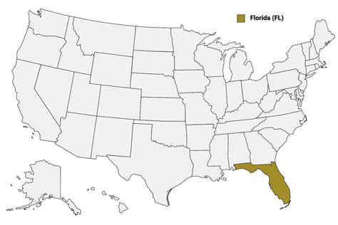 Florida Counties Map | Mappr